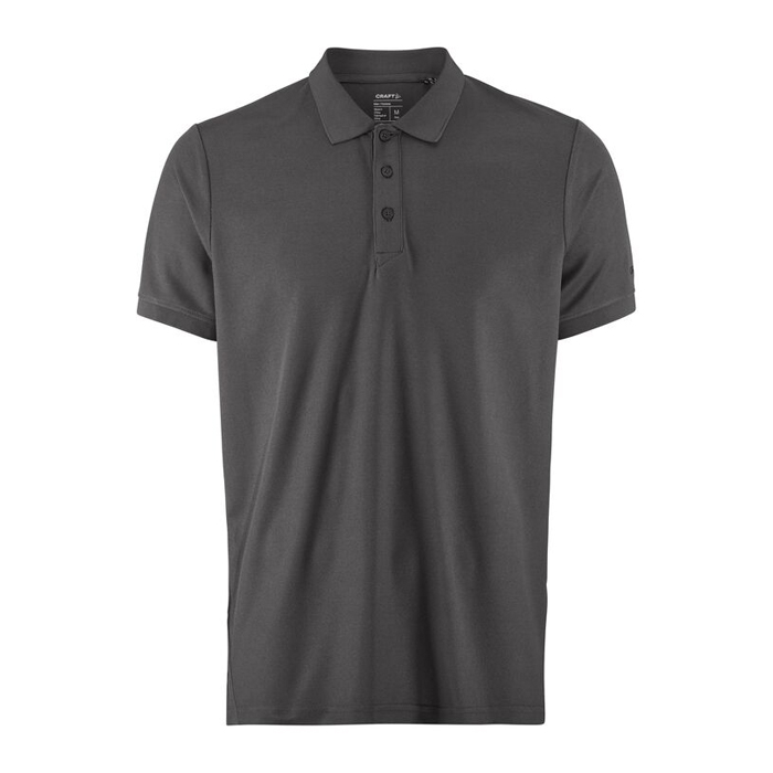 CRAFT Core Unify Polo Shirt Herre - rPet-Granite