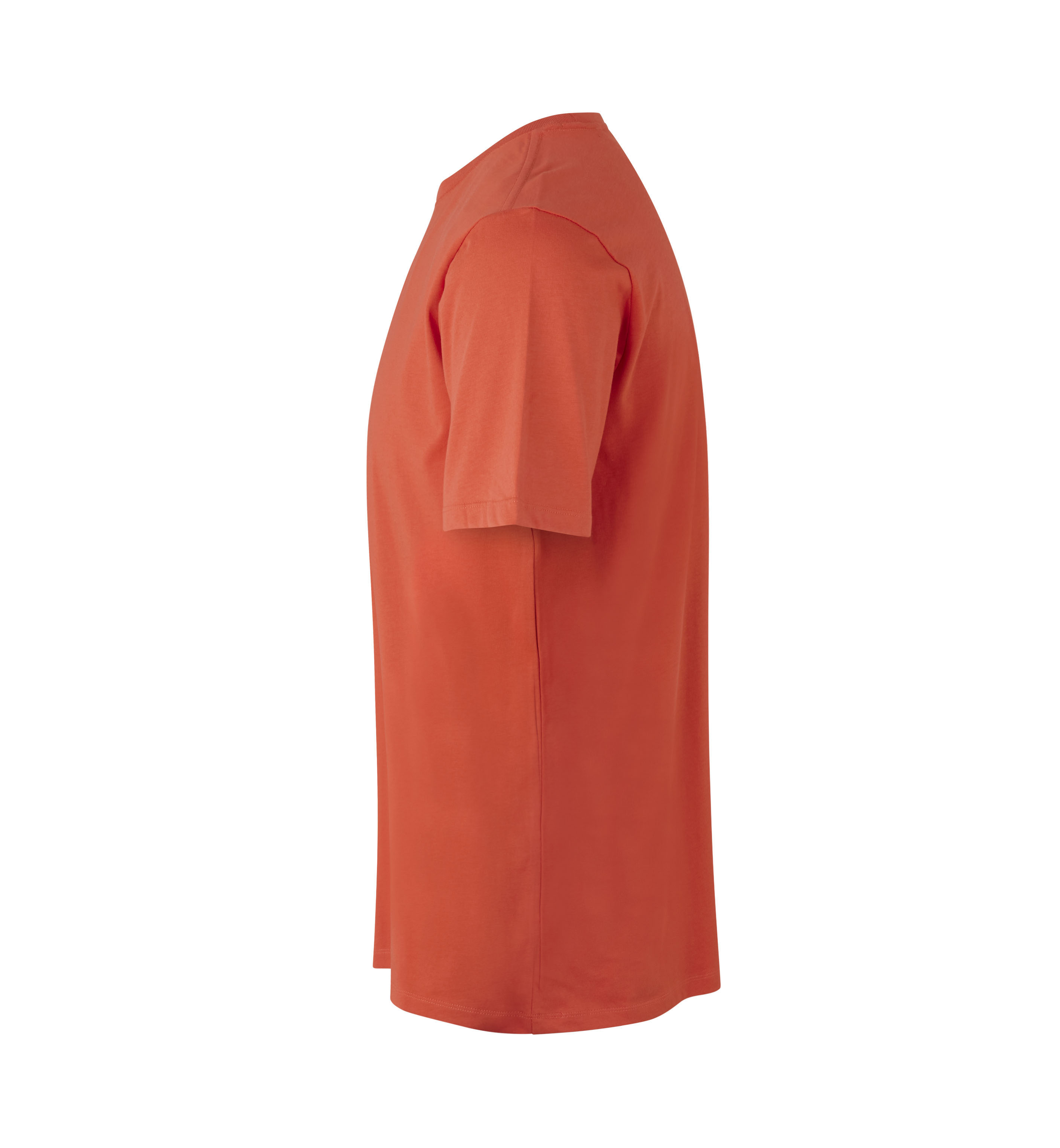 ID Økologisk O-hals T-shirt, herre-Orange