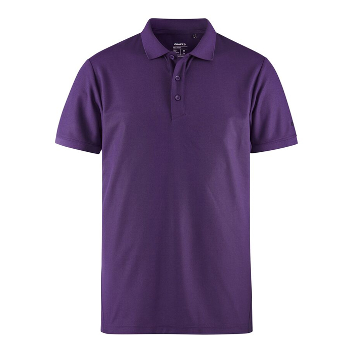 CRAFT Core Unify Polo Shirt Herre - rPet-Lilla