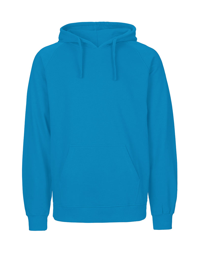 NEUTRAL Hoodie, 100% Økologisk Fairtrade Bomuld-Turkis