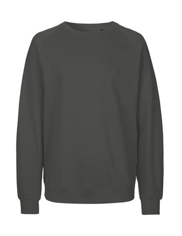 NEUTRAL Unisex Sweatshirt, 100% Økologisk Fairtrade Bomuld-Mørkegrå