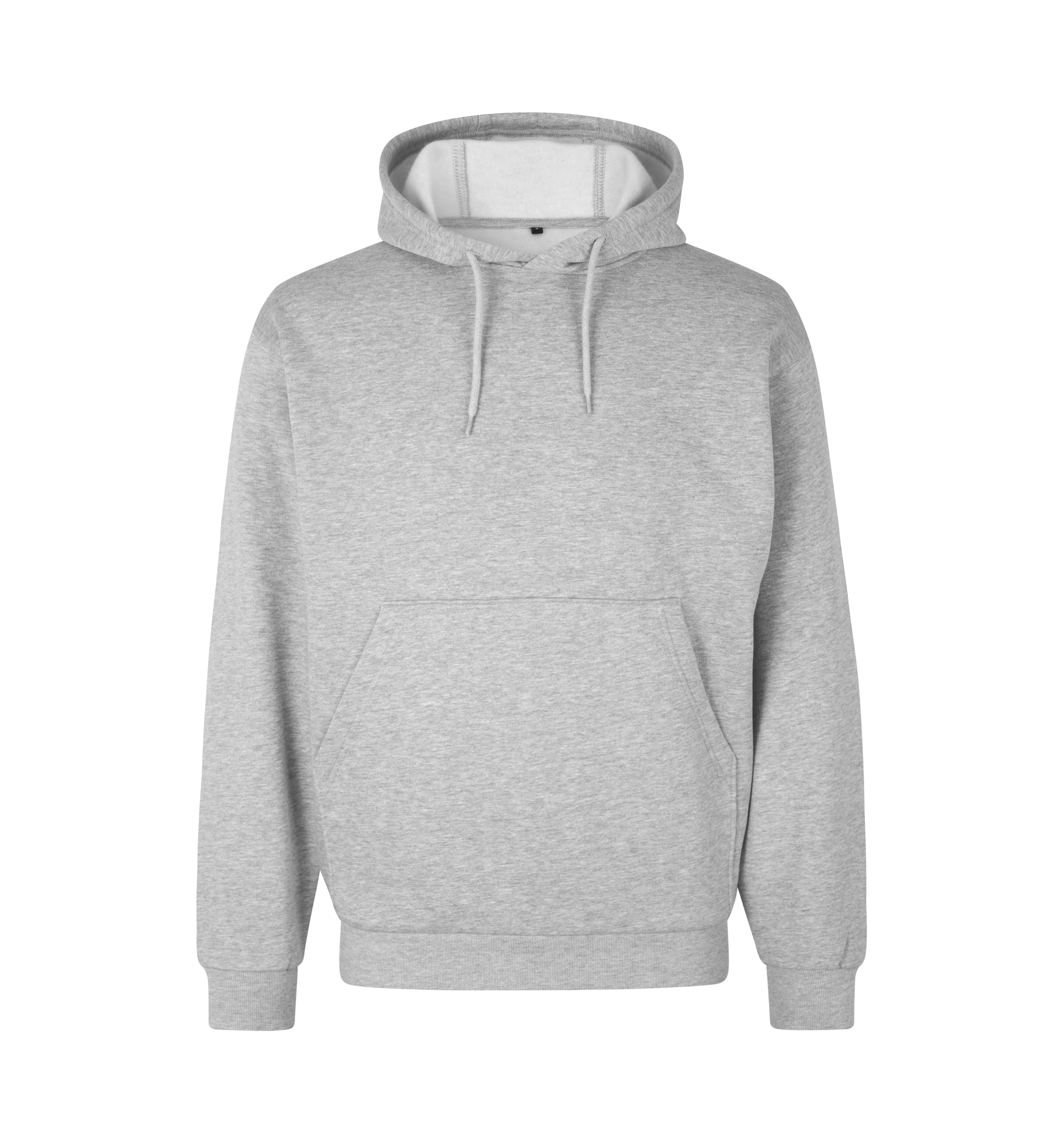 ID Soft Hoodie med kængurulomme, unisex-Grå