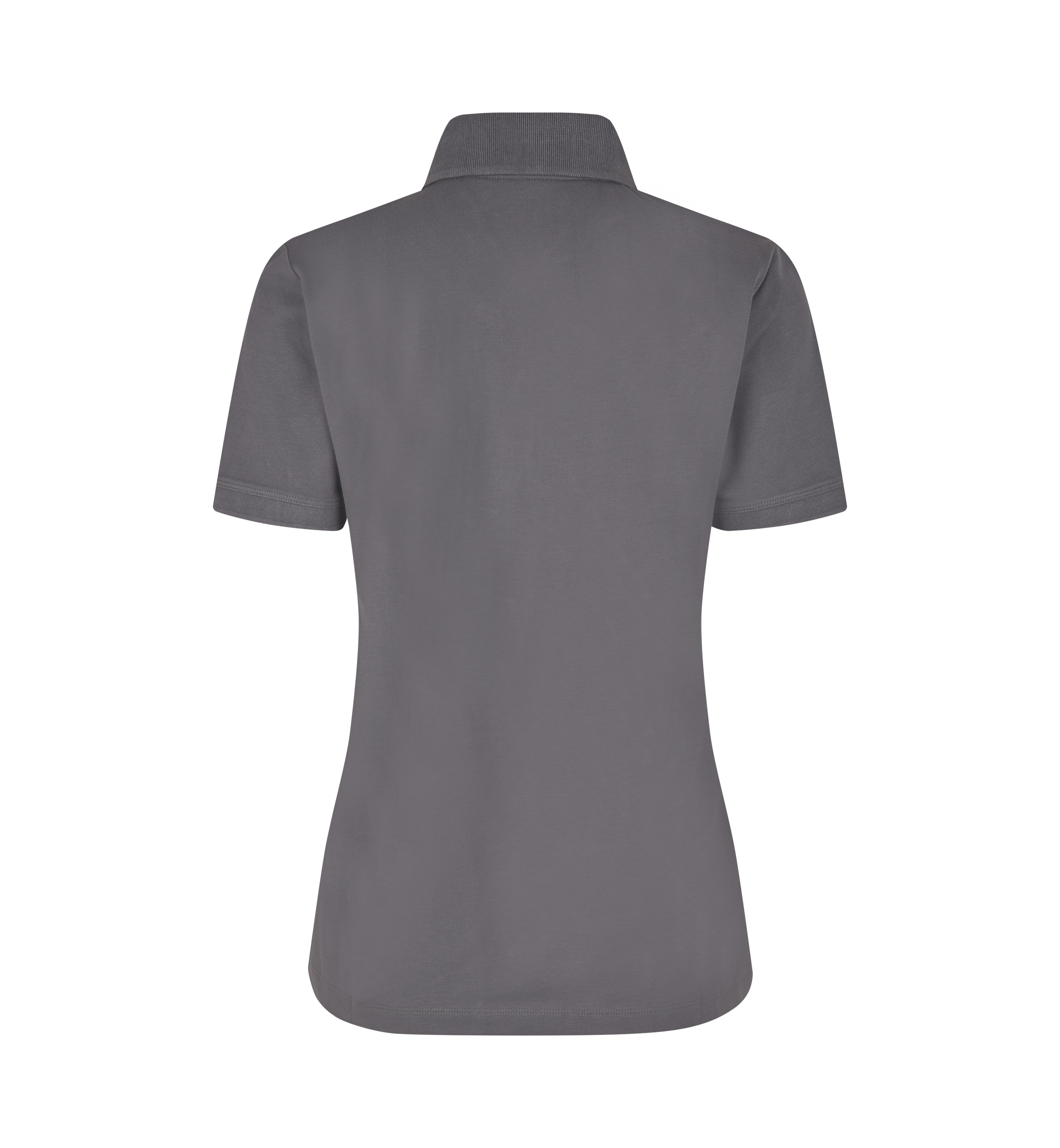 ID Økologisk poloshirt, dame-Grå