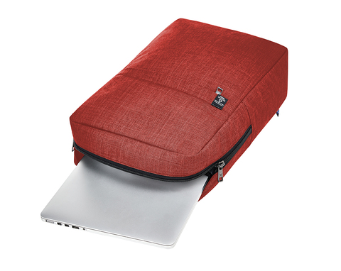 HALFAR Laptop Rygsæk - rPET-Rød