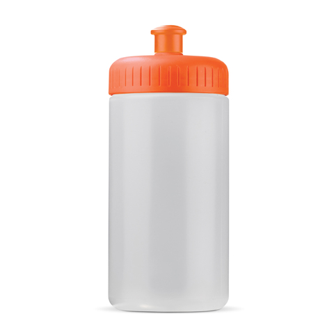 Biobaseret Drikkedunk 500 ml. - Sukkerrør-Klar Orange