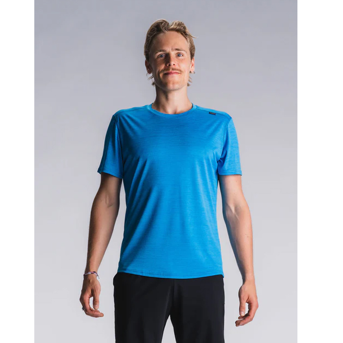 FUSION C3 Løbe T-shirt, herre-Lyseblå