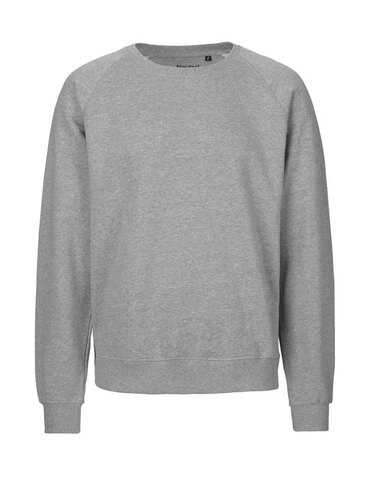 NEUTRAL Unisex Sweatshirt, 100% Økologisk Fairtrade Bomuld-Grå melange
