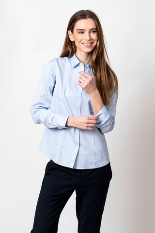 J. HARVEST & FROST GB01 Twill Skjorte - Dame