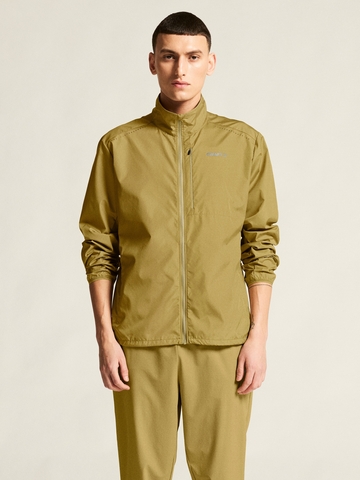 CRAFT Essence Wind Løbejakke 2, Herre - rPet-Khaki