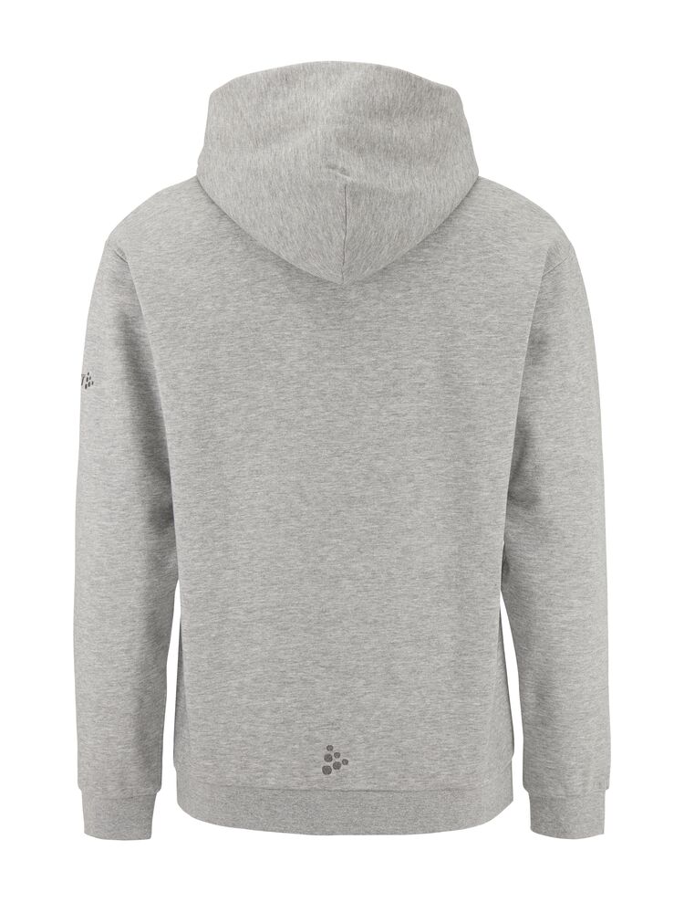 Community 2.0 Hoodie, Herre - 60% Økologisk Bomuld 40% rPet-Grå melange