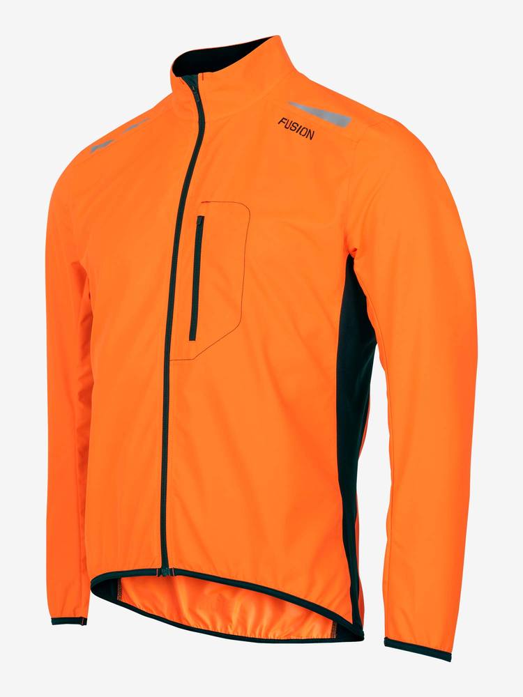 FUSION Løbejakke, herre-Orange