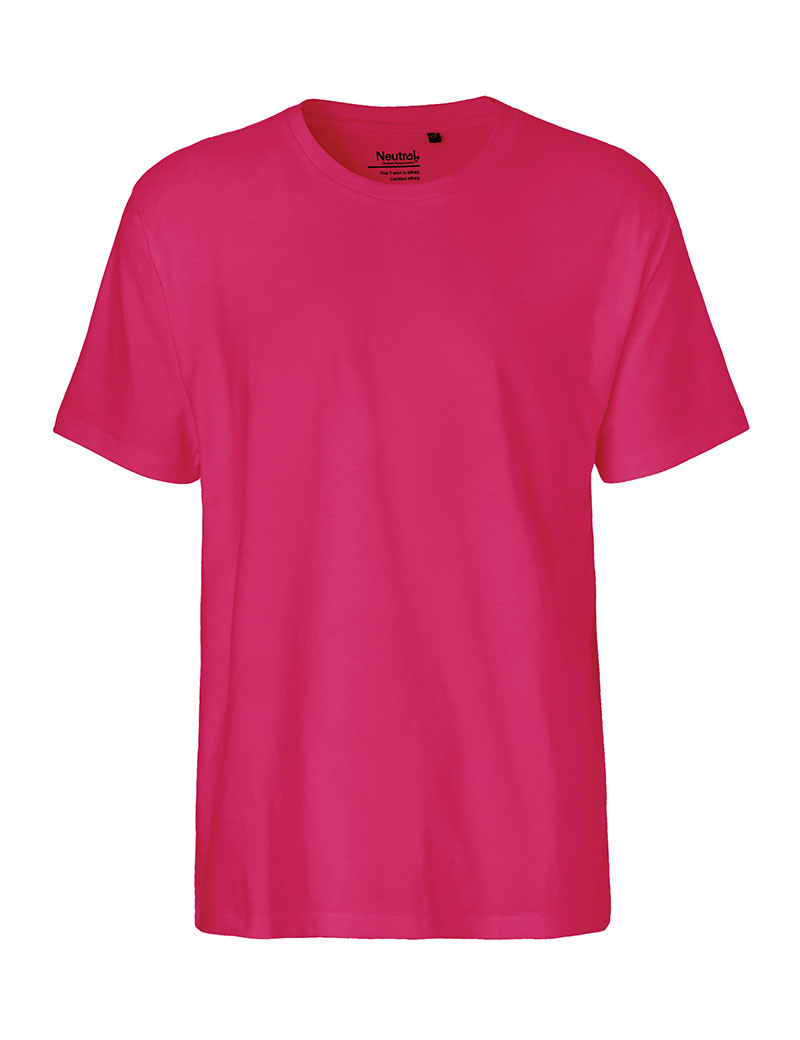 NEUTRAL Classic T-shirt, 100% Økologisk Fairtrade Bomuld-Pink