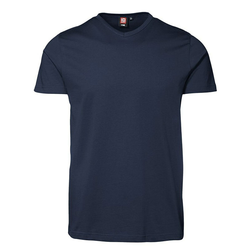 ID T-time T-shirt V-hals-Navy