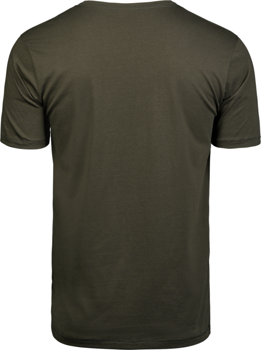 TEE JAYS luxury v-neck t-shirt-Flaskegrøn