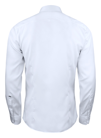 J. HARVEST & FROST GB01 Twill Slim Skjorte - Herre