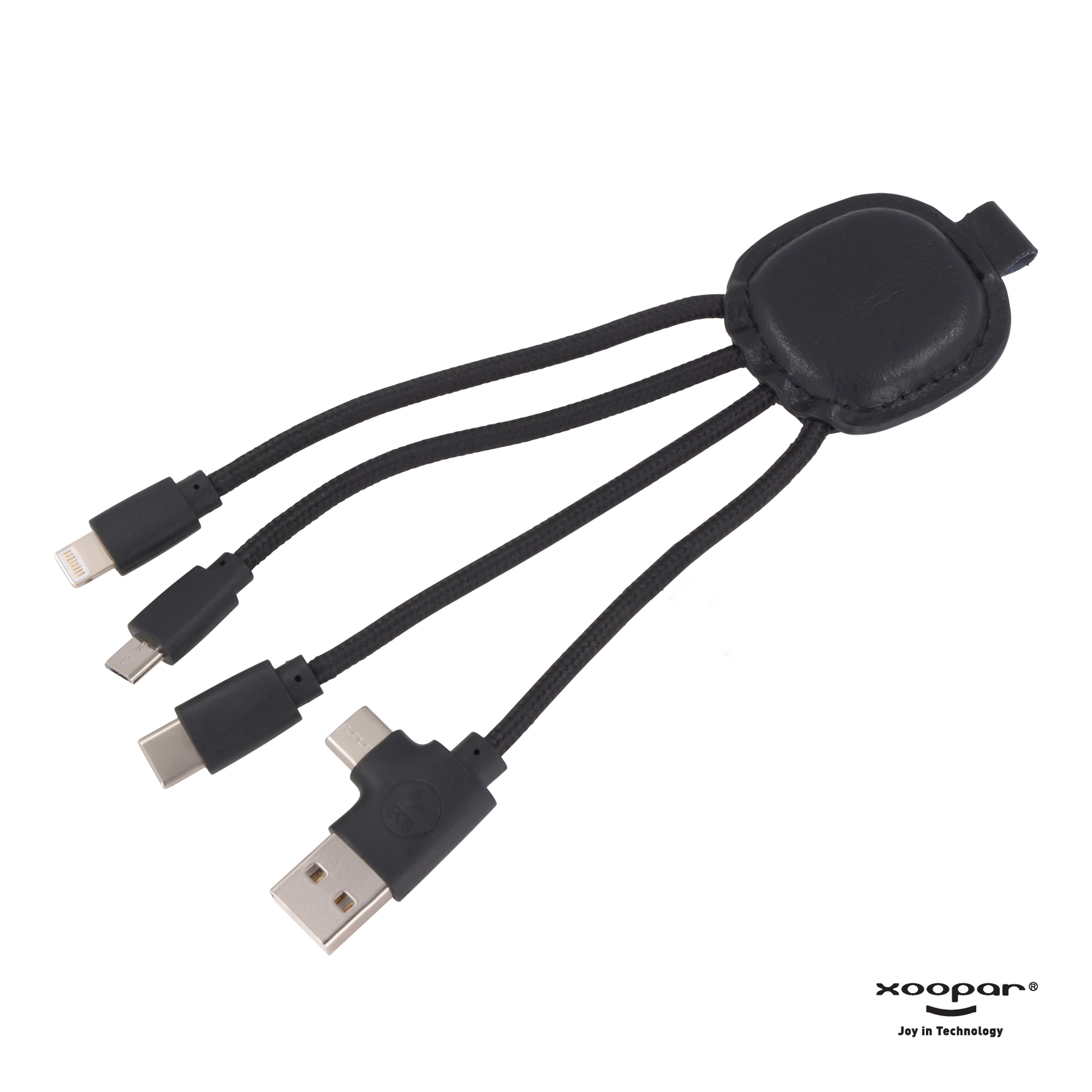 Xoopar Iné Smart Charging cable - Genbrugslæder-