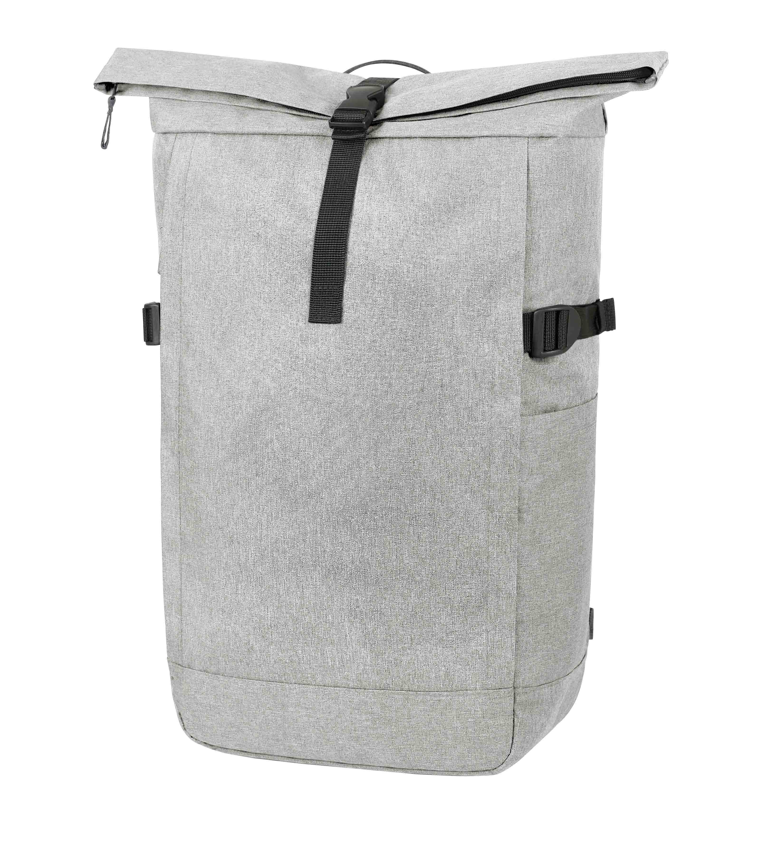 HALFAR Circle L Rygsæk - rPet-Lysegrå