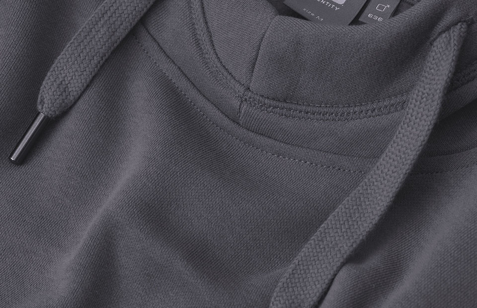 ID Core Hoodie, dame-Grå