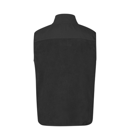 ID Bonded fleecevest, Herre-Sort