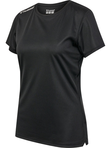 HUMMEL Løbe T-shirt, dame - 100% rPet-Sort