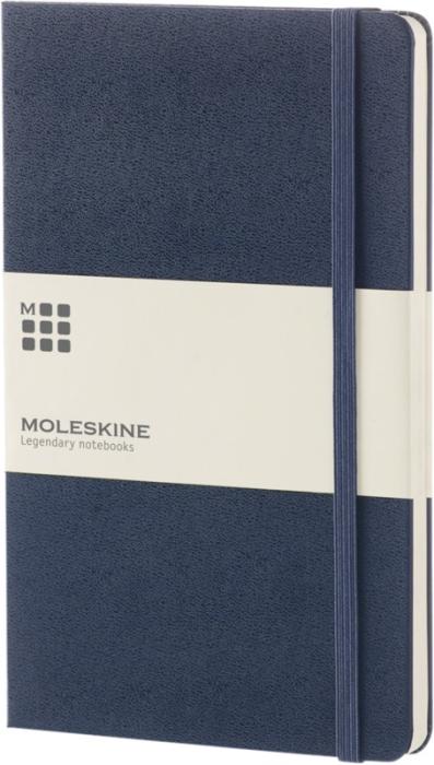 MOLESKINE Classic L hardcover notesbog - blank - Certificeret Papir