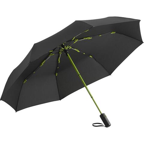 Oversize Mini Paraply FARE®-AOC Colorline - rPET-Lime