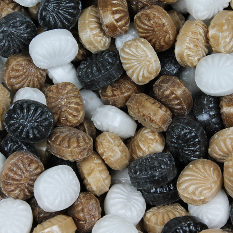 Klassisk pose med 5 bolsjer-Choko-Mix