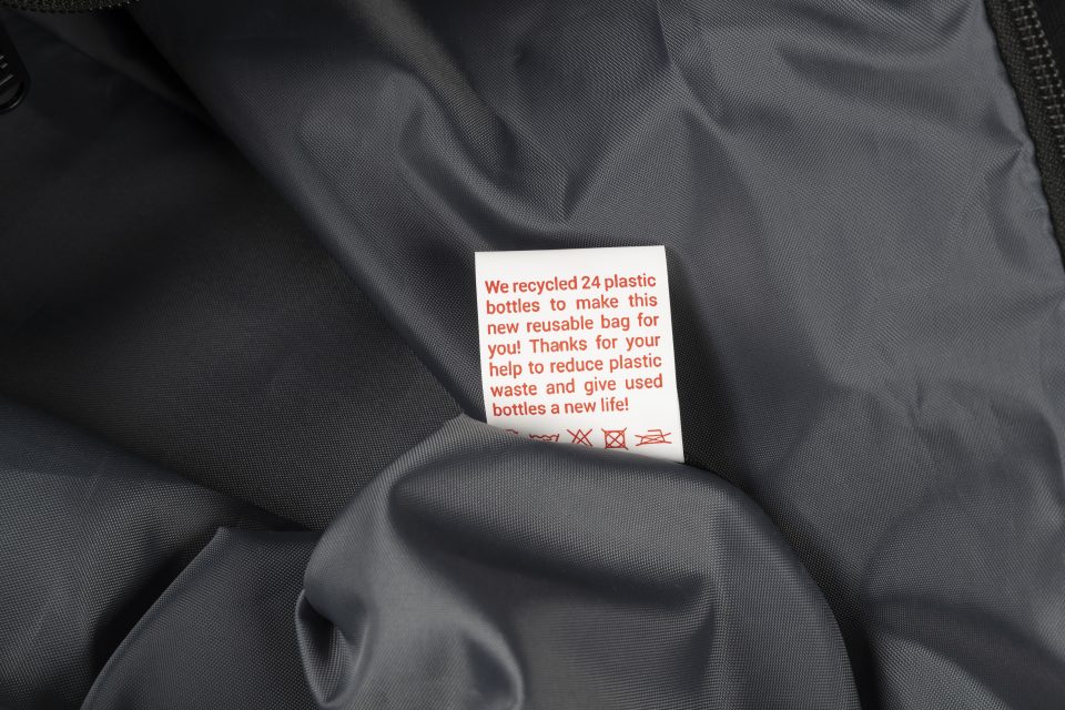 RB Duffel taske - rPET-Sort