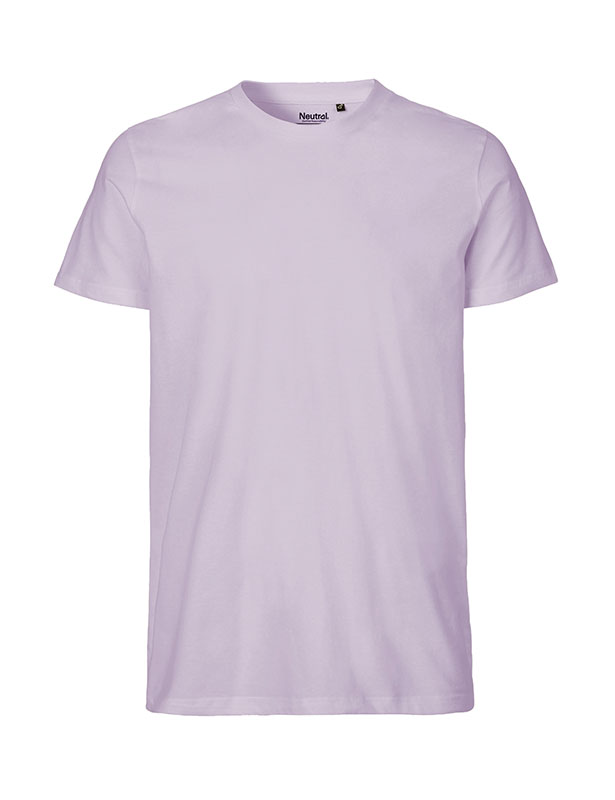 NEUTRAL Fit T-shirt, 100% Økologisk Fairtrade Bomuld-Lyse Lilla