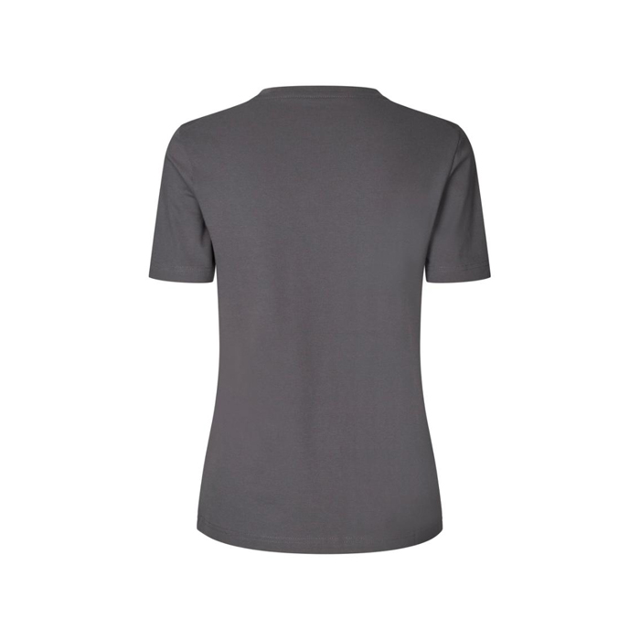 SEVEN SEAS T-shirt organic, Dame-Silver grey