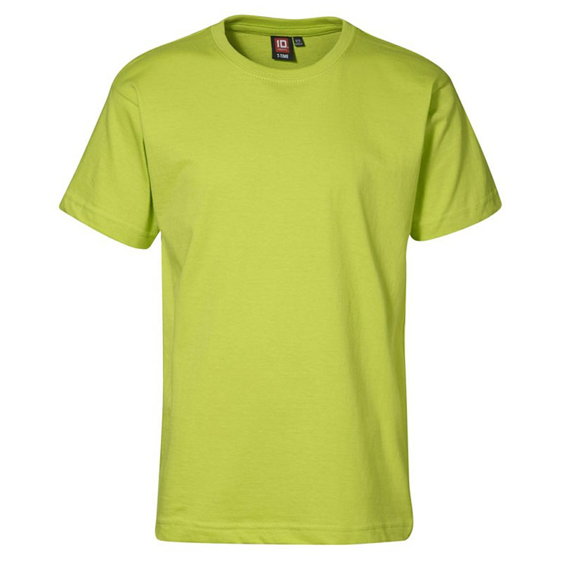 ID Børne T-time T-shirt-Lime