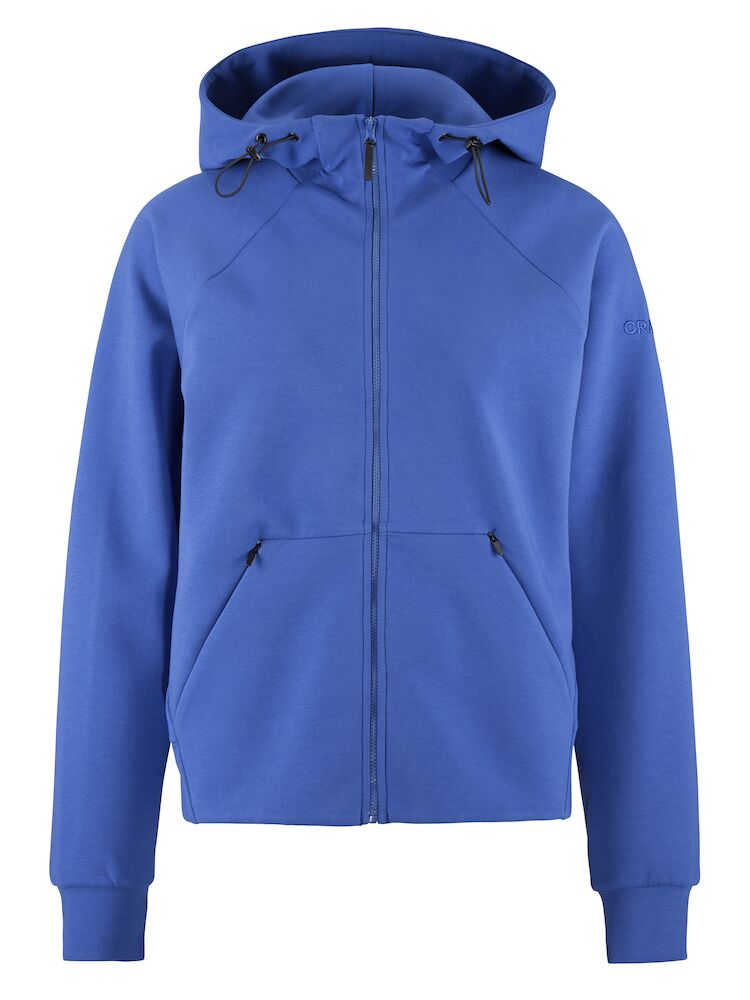 CRAFT ADV Join FZ Hoddie, Dame - 48% rPet-Blå
