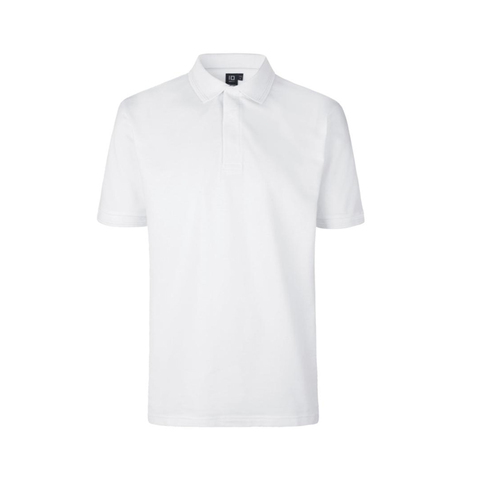 PRO Wear poloshirt | trykknap-Hvid