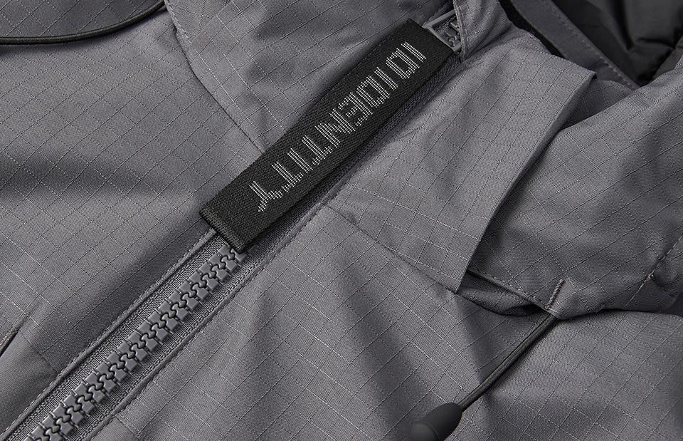 ID Hooded vinterjakke, dame - 100% rPet-Grå