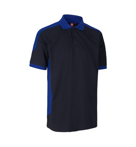ID PRO Wear poloshirt kontrast-Blå