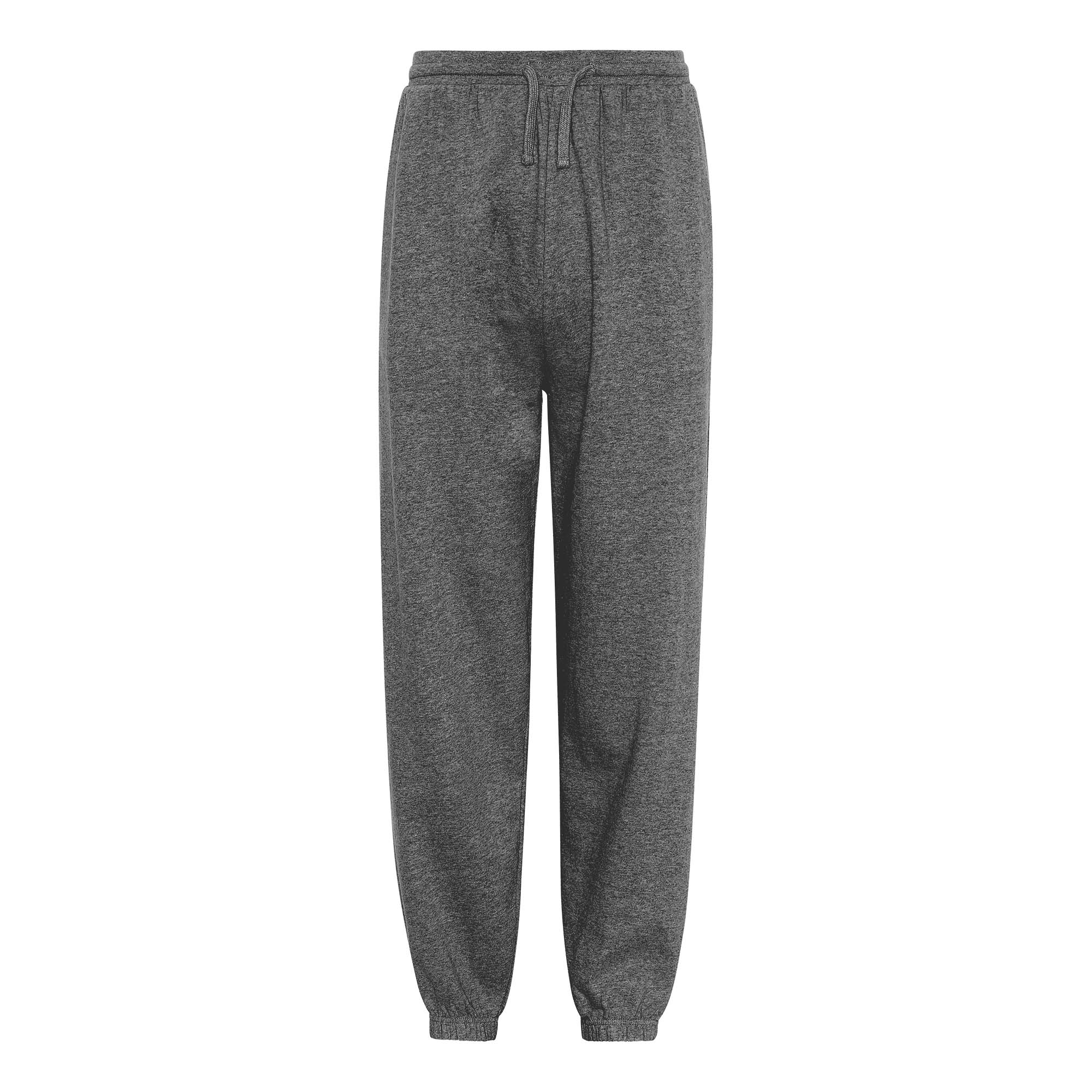 NEUTRAL Unisex Sweatbukser, Økologisk Fairtrade Bomuld-Mørkegrå