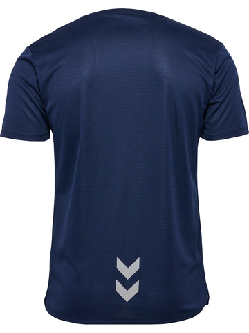 HUMMEL Løbe T-shirt, Herre - 100% rPet-Navy