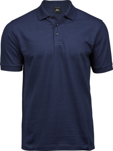 TEE JAYS Luxury Stretch Polo, Økologisk, herre-Blå