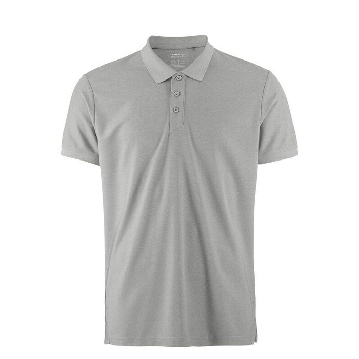 CRAFT Core Unify Polo Shirt Herre - rPet-Grå melange