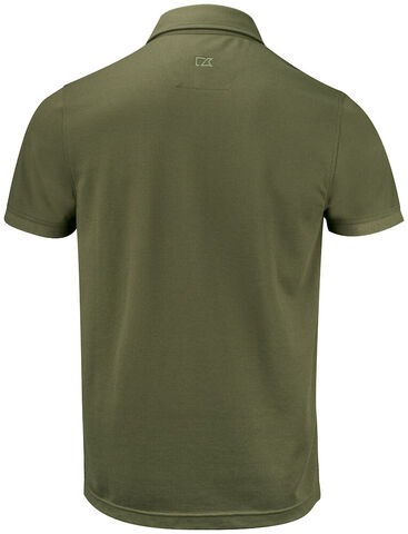 CUTTER & BUCK Polo Advante Premium, Herre-Army