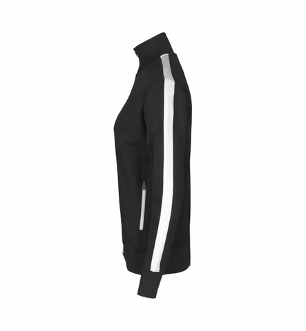 ID Cardigan Dame - Kontraststrib