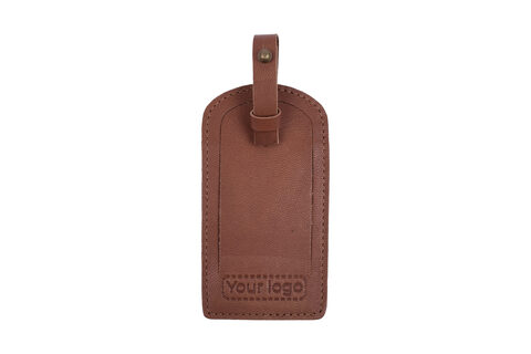 Læder Bagage Tag