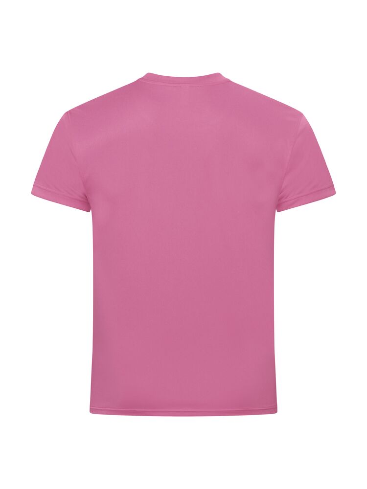 CLIQUE Basic Active-T, Herre - Spun Dyed-Rosa