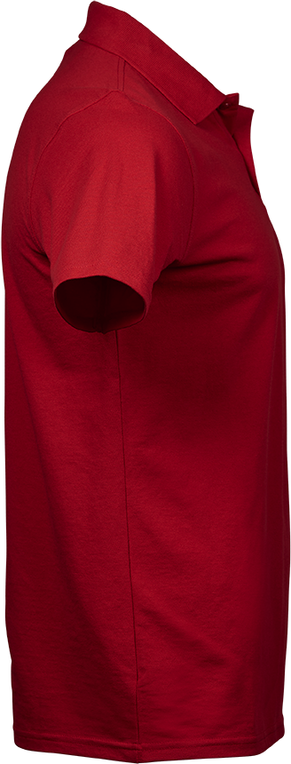 LABELFREE Power Polo , Tee Jays - 65% Økologisk Bomuld-Rød