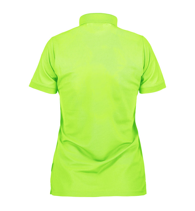 GEYSER Functional polo shirt, dame-Neon Grøn