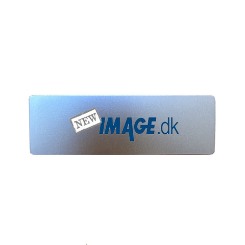 Aluminium Navneskilt 77 x 25 mm