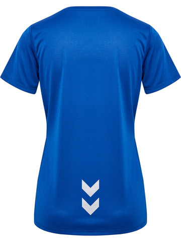 HUMMEL Løbe T-shirt, dame - 100% rPet-Blå