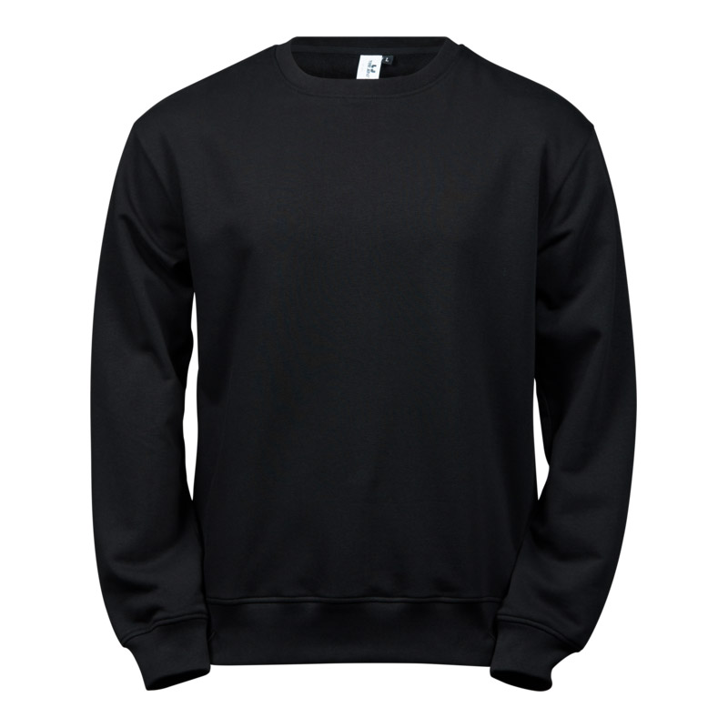 TEE JAYS Power Sweatshirt - Økologisk-Sort