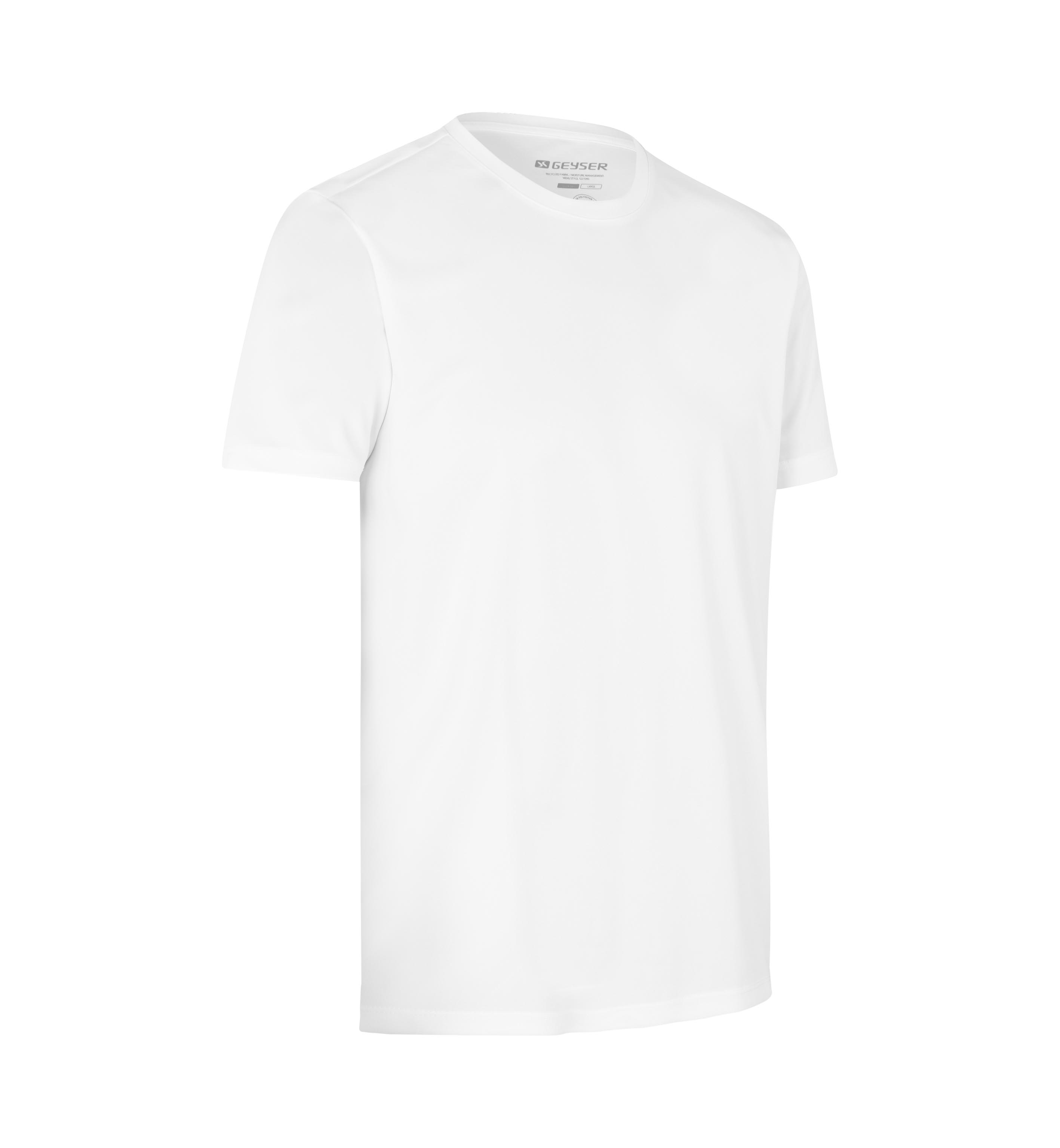 GEYSER T-shirt - rPet-Hvid