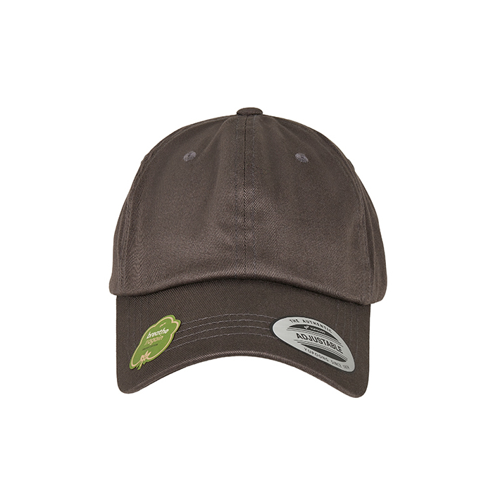 FLEXFIT - Low Profile Organic Cotton Cap-Mørkegrå